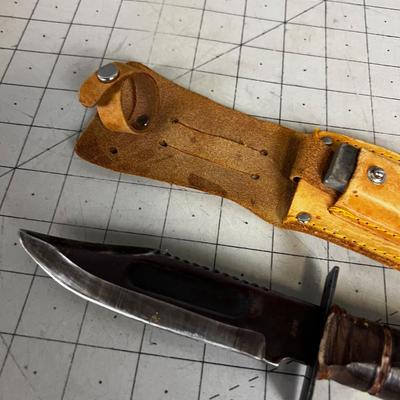 K Bar Style "Fighting" Knife 