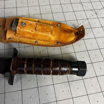 K Bar Style "Fighting" Knife 