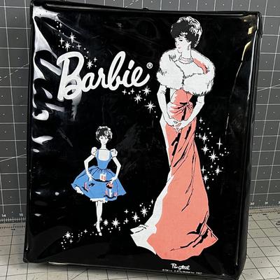 Number 3 BARBIE Bubble Cut Brunette with Stand and Clothing and Doll. COLLECTOR!!!