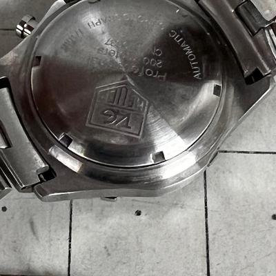 TAG HUER Watch Men's Professional Diver 200 Meter Japanese Movement