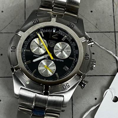 TAG HUER Watch Men's Professional Diver 200 Meter Japanese Movement