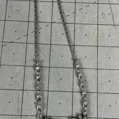 BOGOFF Vintage Rhinestone Necklace 