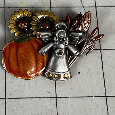 KC Signed Autumn PIN Enamel FUN! 