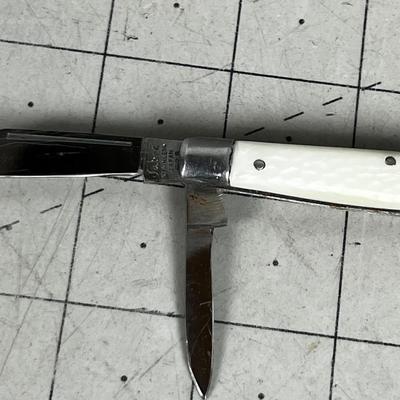 3 Bladed SABRE Folding Pocket Knife