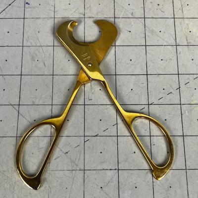 Stainless Gold Toned Soligen Cigar Cutters 