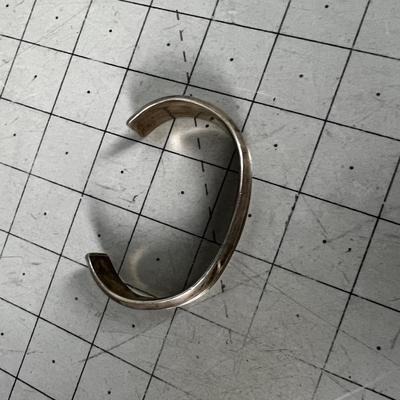 Sterling Silver Tom Hawk Cuff Bracelet 