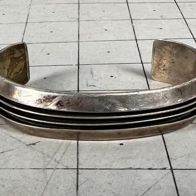 Sterling Silver Tom Hawk Cuff Bracelet 