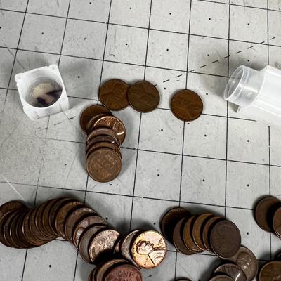50 Wheat Pennies 