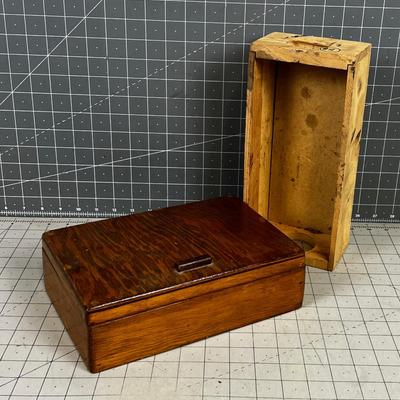 Wood Boxes (2)  