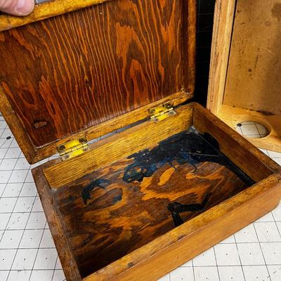 Wood Boxes (2)  