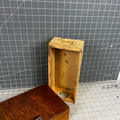 Wood Boxes (2)  