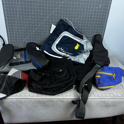 Pile of All the Bags: Fanny, Should, Back Pack All styles. 