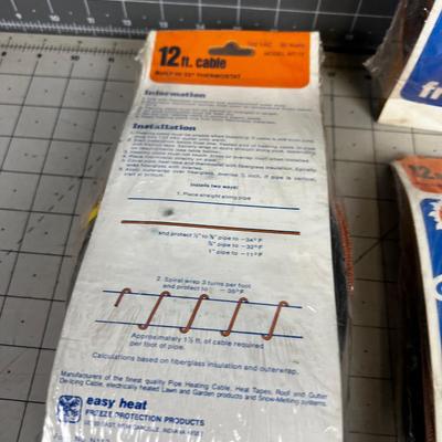4 Packages of Pipe Heating Cable 