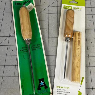 2 New Ice Picks, New in the Package