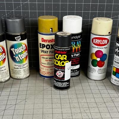 Lot of Spray Paint