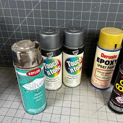 Lot of Spray Paint