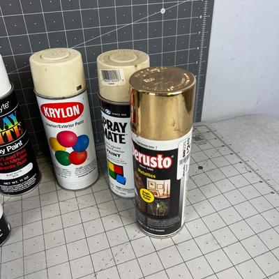Lot of Spray Paint