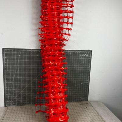 50 Feet or Orange Garden Plastic Fencing 