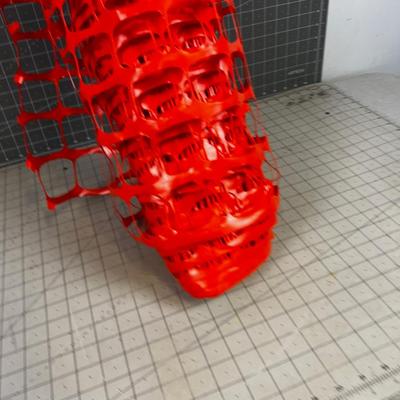50 Feet or Orange Garden Plastic Fencing 