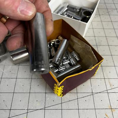 Bunch of Sockets SK & Craftsman 