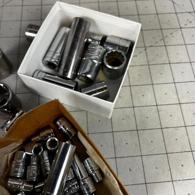 Bunch of Sockets SK & Craftsman 