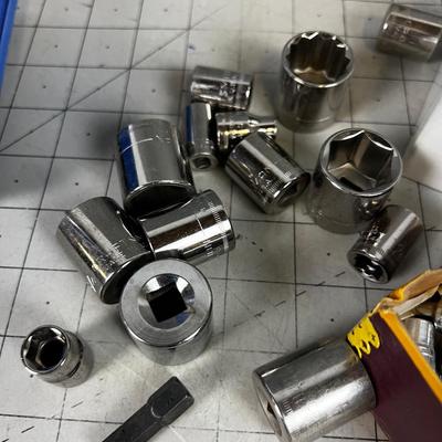 Bunch of Sockets SK & Craftsman 