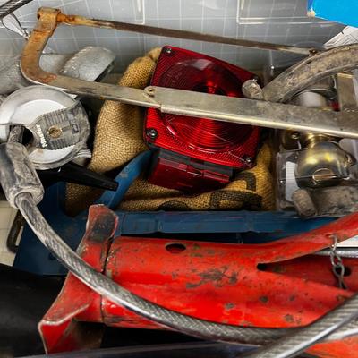 Garage Clean Out Pile Parts, Pieces, Automotive. 