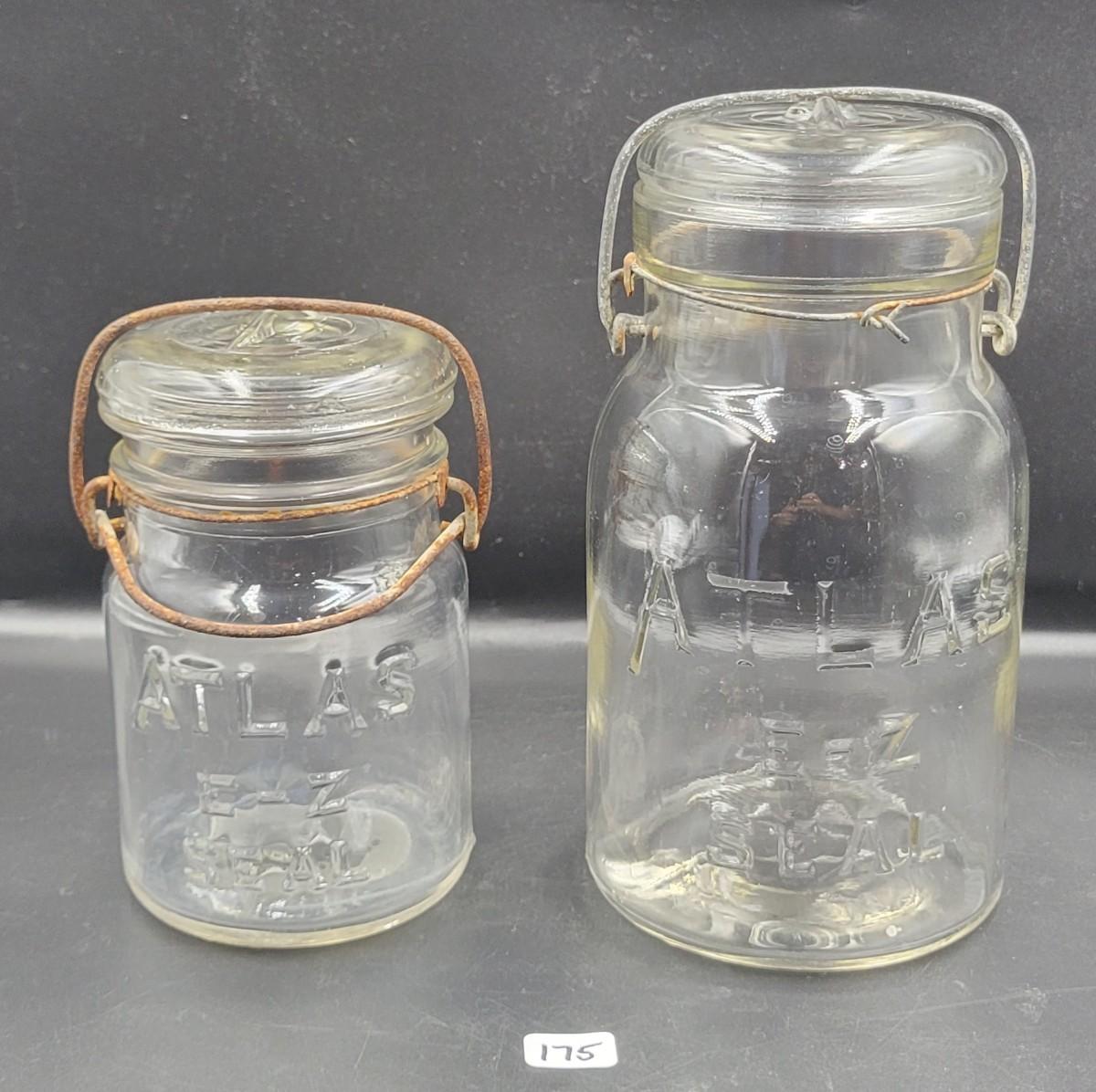 Atlas EZ SEAL Bale Jar Lot