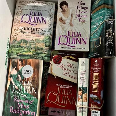 Julia Quinn - including the Bridgerton series!