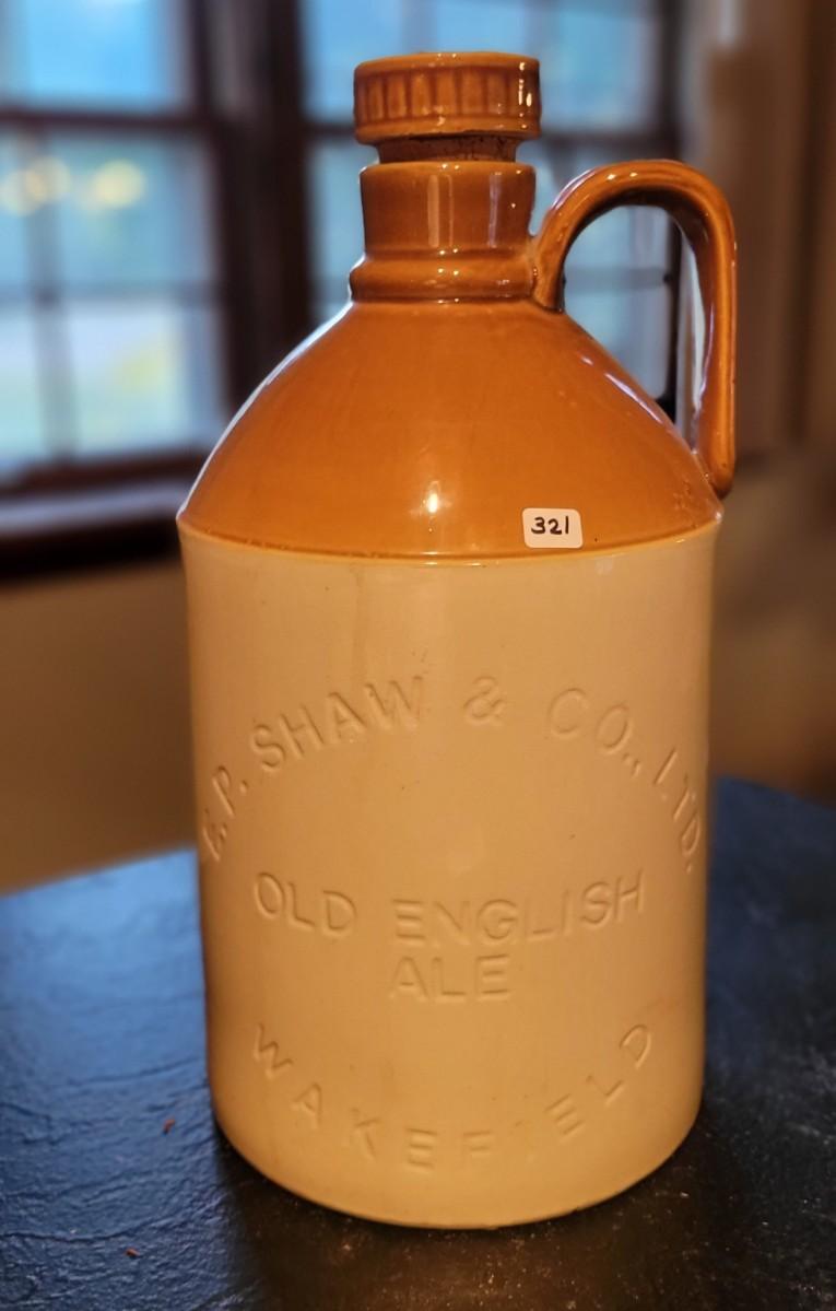 shaw-old-english-ale-stoneware-jug-estatesales