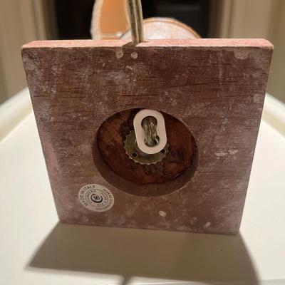 End Table, Lamp & Clock (BR1-MG)