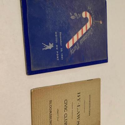 Vintage Ephemera Lot Childrenâ€™s Book Montgomery Co Directory +++