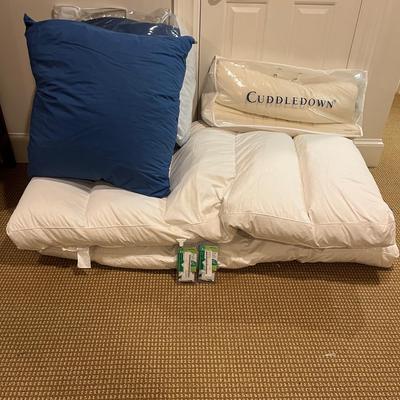 Downright Goose Feather Queen Bed Topper & More (BR-MG)