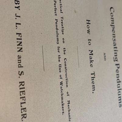 1906 Clockmakers Guide