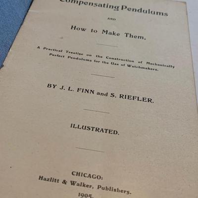 1906 Clockmakers Guide