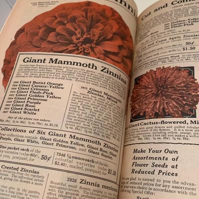 1920s/30s Flower/Vegetable Seed Catalogs
