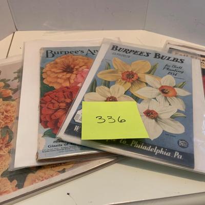 1920s/30s Flower/Vegetable Seed Catalogs