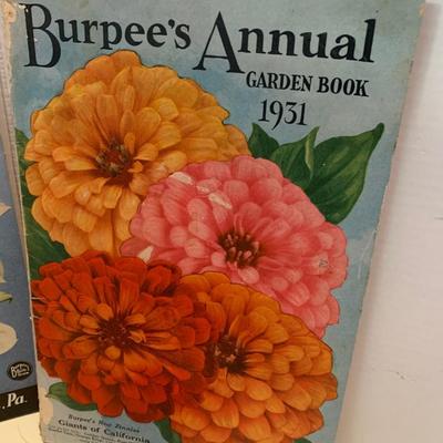 1920s/30s Flower/Vegetable Seed Catalogs