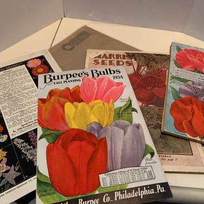 1920s/30s Flower/Vegetable Seed Catalogs