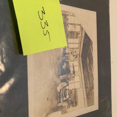 Antique Auto Mechanics Shop Photo