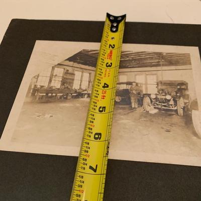 Antique Auto Mechanics Shop Photo