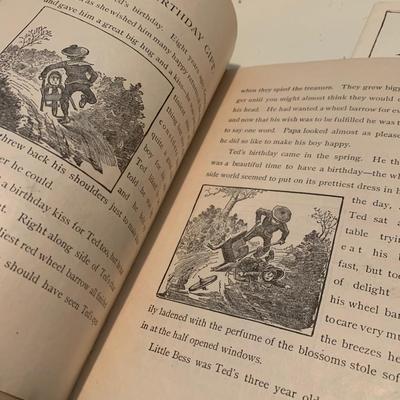 Late 1800s/Early 1900s Childrenâ€™s Books Lot