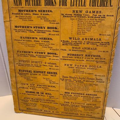 Late 1800s/Early 1900s Childrenâ€™s Books Lot