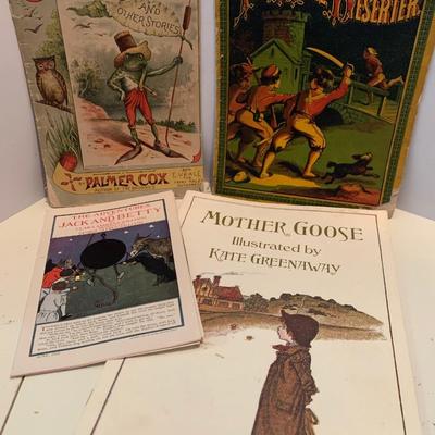 Late 1800s/Early 1900s Childrenâ€™s Books Lot