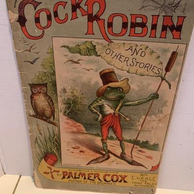 Late 1800s/Early 1900s Childrenâ€™s Books Lot