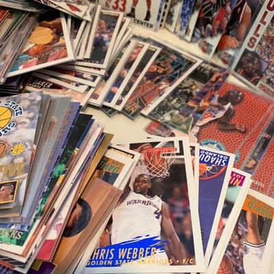 Huge 1990s Basketball Card Lot Jordan and more