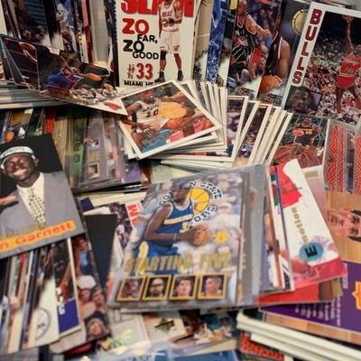 Huge 1990s Basketball Card Lot Jordan and more