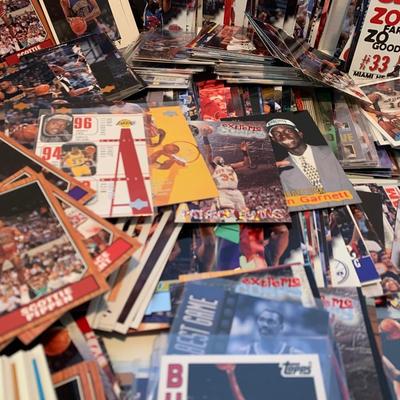 Huge 1990s Basketball Card Lot Jordan and more
