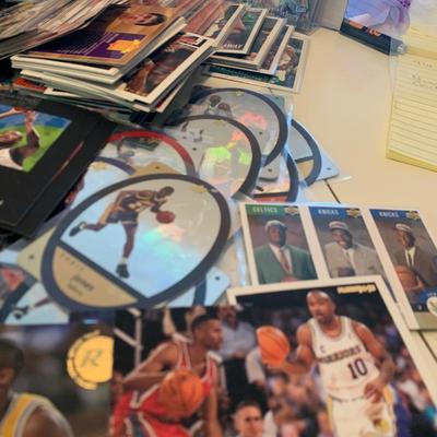 Huge 1990s Basketball Card Lot Jordan and more