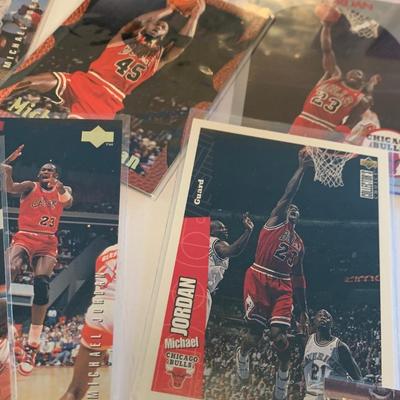 Michael Jordan 1990s Basketball Lot